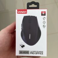 MOUSE INALAMBRICO SATE A-43G ERGONOMICO