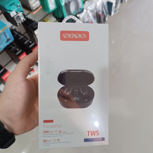 AURICULAR SATE BT AE-72002B NEGRO
