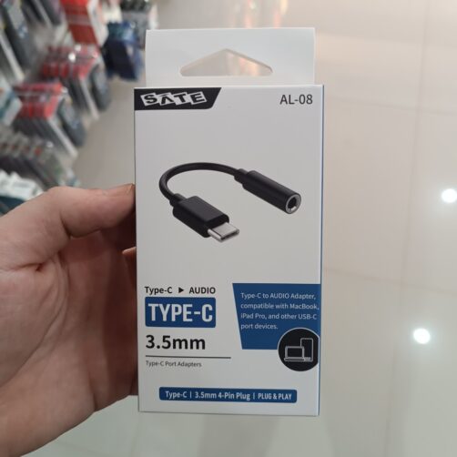 ADAPTADOR JACK/TYPEC SATE AL-08