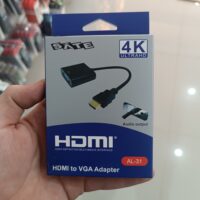ADAPTADOR P/VGA-HDMI SATE AL-31 4K