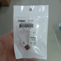 ADAPTADOR USB-A A MICROFONO Y AURICULAR AL-06 SATE