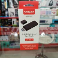 LECTOR DE MEMORIA SD-USB 3.0 2 EN 1 A-HUB06