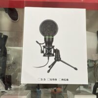MICROFONO A CABLE USB A-MK38 SATE PROFES. PODCAST