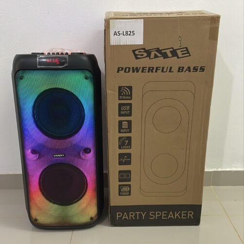 SPEAKER SATE 2*8" C/MICROFONO Y CONTROL AS-L825