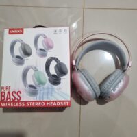 AUDIFONO INALAMBRICO ROSA AE-9076 SATE
