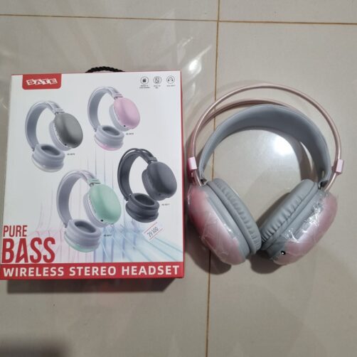 AUDIFONO INALAMBRICO ROSA AE-9076 SATE