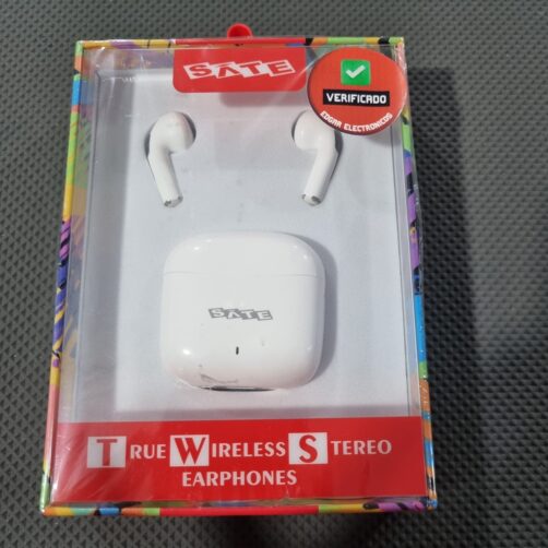 AURICULAR INALAMBRICO BLANCO S/GOMA AE-6122 SATE