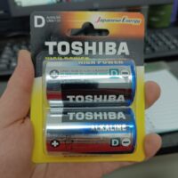 PILA ALCALINA TIPO D TOSHIBA LR20GCP BP-2CN