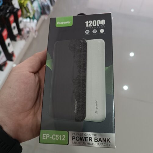 CARGADOR PORTATIL DE 12000MAH EP-C512 ECOPOWER