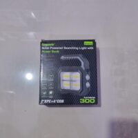 LINTERNA EP-8152 CUADRADO C/PANEL ECOPOWER 300 LUM