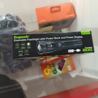 LINTERNA ECOPOWER EP-8141 RECARGABLE 800 LUMENS