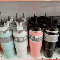 VASO TERMICO C/PAJITA 900ML SITARUN KINGDOM VK0624