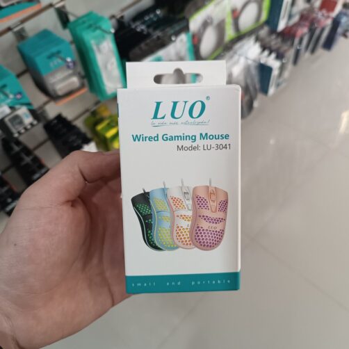 MOUSE ALAMBRICO LUO LU-3041 AGUJEROS