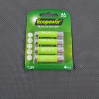 PILAS ALCALINAS AA ECOPOWER EP-LR06 4 PZS