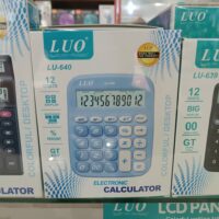 CALCULADORA COLORIDA LUO LU-640