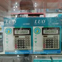 CALCULADORA CONTABLE GRIS LUO LU-642