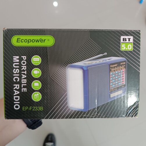 SPEAKER EP-F233B ECOPOWER RADIO CON LINTERNA