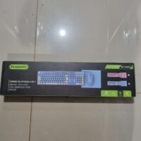 TECLADO+MOUSE+MOUSEPAD COLORIDO EP-K003 ECOPOWER