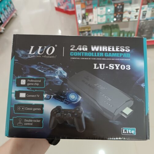 CONTROL STICK 10000 JUEGOS PARA TV LUO LU-SY03