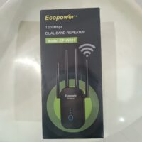 EXTENSOR WIFI ECOPOWER 1200MBPS EP-W010 4 ANTENAS