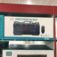 TECLADO Y MOUSE GAMERS A CABLE LUO LU-558