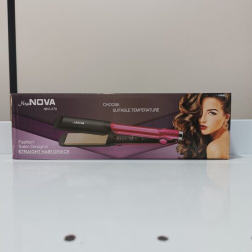 ALISADOR DE CABELLO NHS-870 NEW NOVA