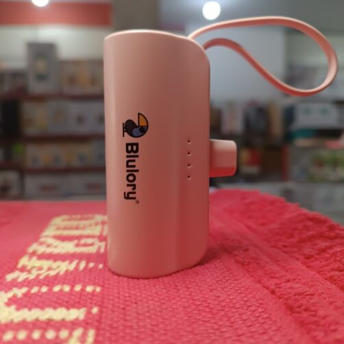 CARGADOR PORTATIL 5000MAH ROSA BLULORY
