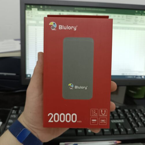CARGADOR PORTATIL BLULORY P11 20000MAH S/CABLE