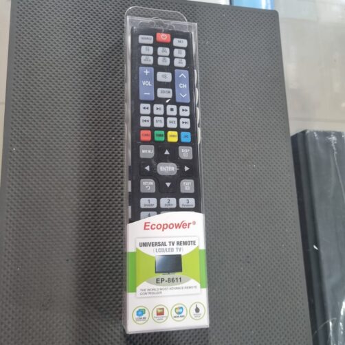 CONTROL UNIVERSAL DE TV ECOPOWER EP-8611