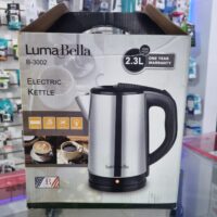 JARRA ELECTRICA LUMABELLA B-3002 2.3L ACERO INOX