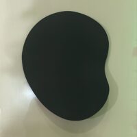 PAD DE MOUSE CON DESCANSADOR NEGRO KED-150