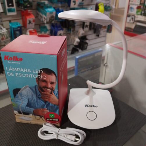 LAMPARA ESCRITORIO RECARG. KVL-190 KOLKE BLANCO
