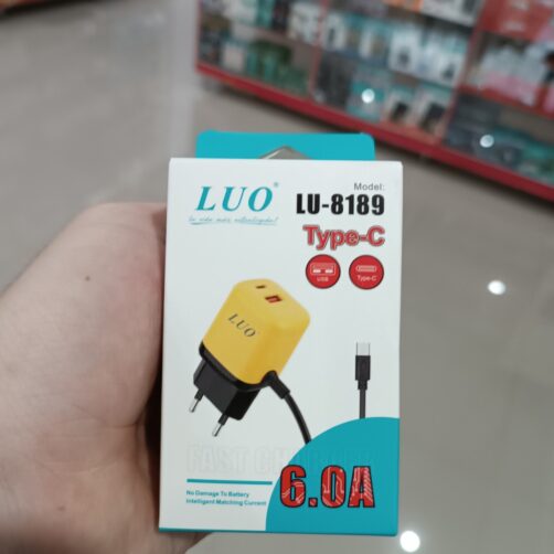 CARGADOR TIPO C 6.0A LUO LU-8189