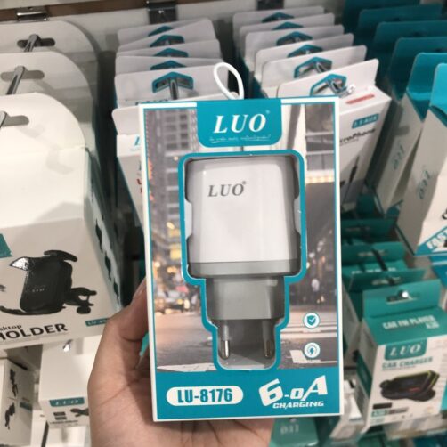 CARGADOR SIN CABLE LUO LU-8176 2USB