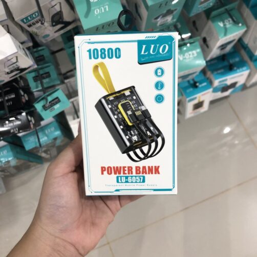 CARGADOR PORTATIL 10800MAH LU-6057 LUO