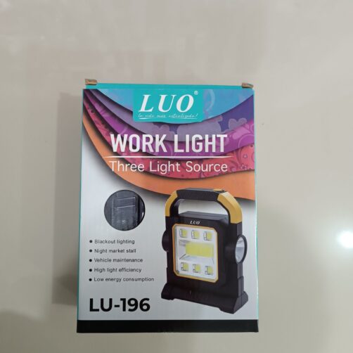LINTERNA MULTIFUNCIONAL SOLAR LU-196 LUO