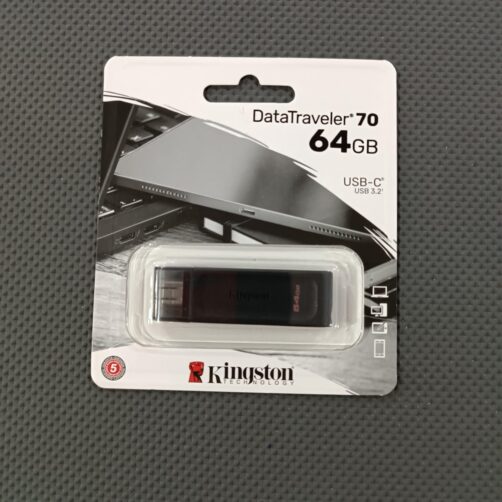 PENDRIVE 64GB 3.0 KINGSTON DATATRAVELER 70