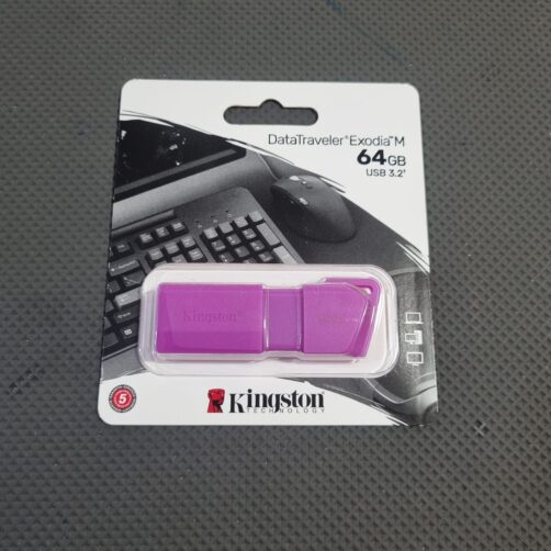 PENDRIVE 64GB 3.2 KINGSTON DATATRAVELER EXODIA ROS