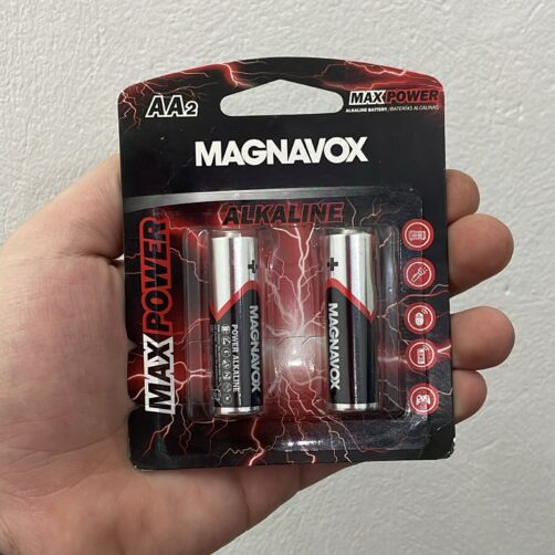 PILAS MAGNAVOX ALCALINAS AA 2 UNIDADES