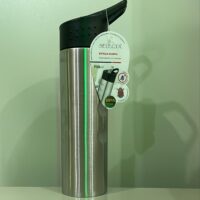 BOTELLA DEPORTIVA 750ML ACERO INOX. PLATEADA