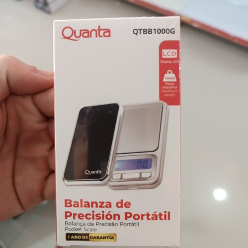 BALANZA PORTATIL PRECISA QTABB1000G LCD QUANTA
