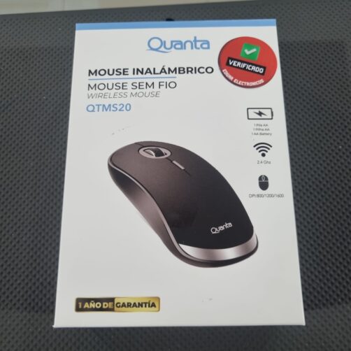 MOUSE INALAMBRICO QUANTA QTMS20