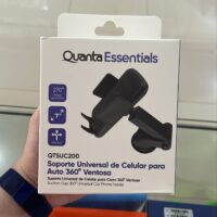 SOPORTE P/AUTO C/VENTOSA 360 QUANTA QTSUC200