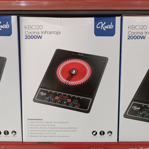 COCINA INFRARROJA DE KRAB KBCI20 2000W