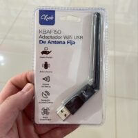 ADAPTADOR WIFI USB ANTENA FIJA KRAB KBAF150