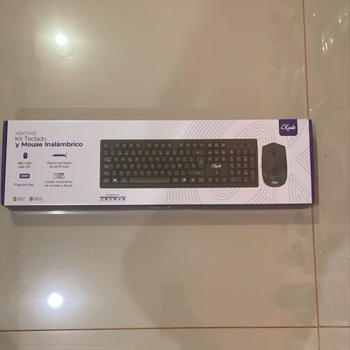 KIT TECLADO/MOUSE INALAMBRICO KBKTM15 KRAB