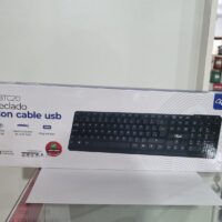 TECLADO A CABLE KRAB KBTC20 1.25M USB PORTUGUES