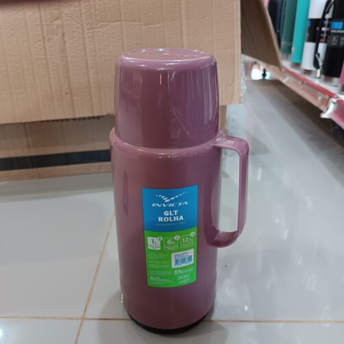TERMO INVICTA ROJO 1L GLT ROLHA 112224