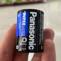 PILA TIPO D PANASONIC DE ZINC-MAGNESIO