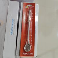 BOMBILLA P/MATE 19CM ALPACA 2951 IPACARAI C/ANILLO